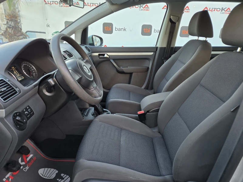 VW Touran 1.6TDI-105кс= 7МЕСТА= 6СК= ПОДГРЕВ= АВТОПИЛОТ, снимка 7 - Автомобили и джипове - 52577848