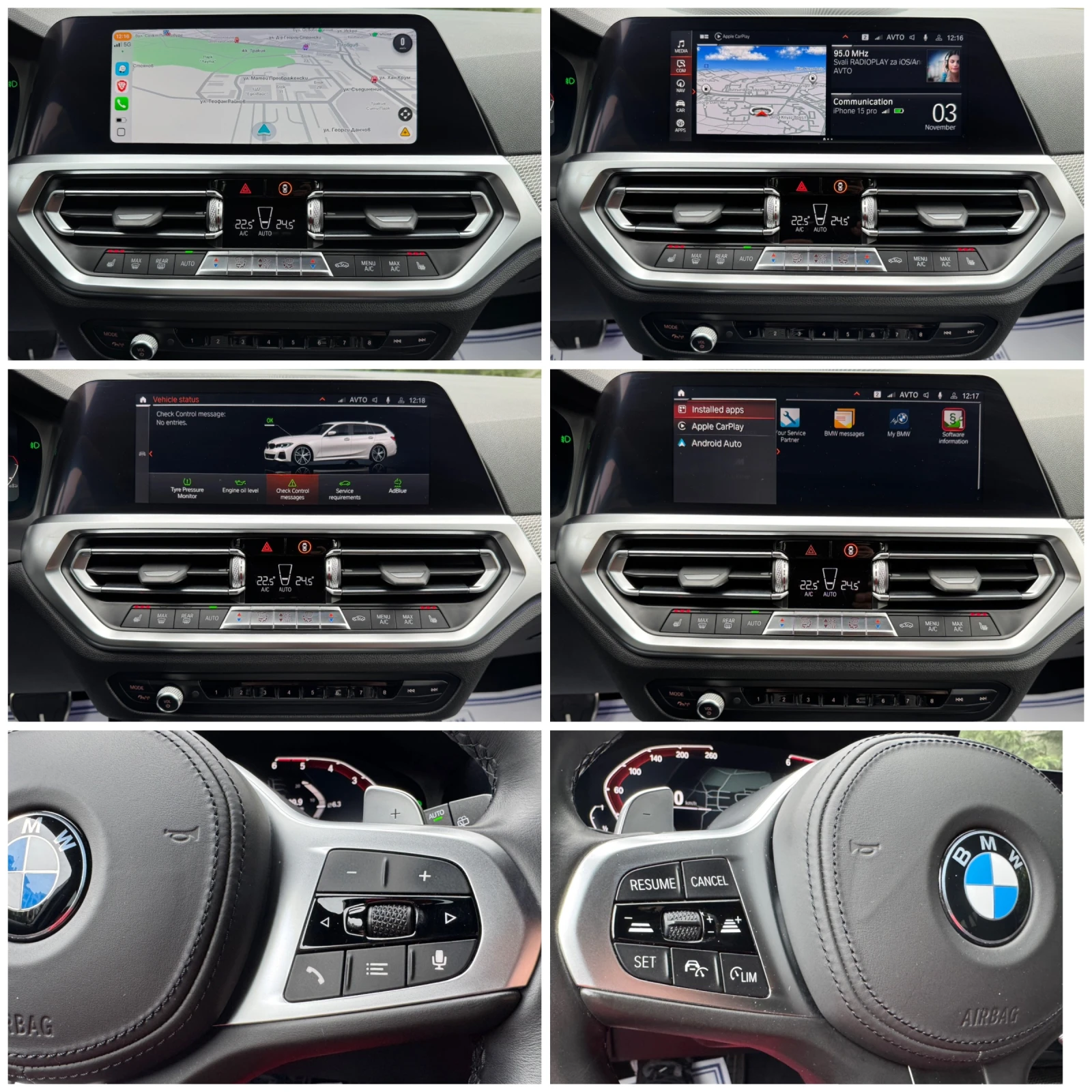 BMW 330 D M-PACKET DISTRONIK PODGREV KOJA KAMERA | Mobile.bg — изображение 14