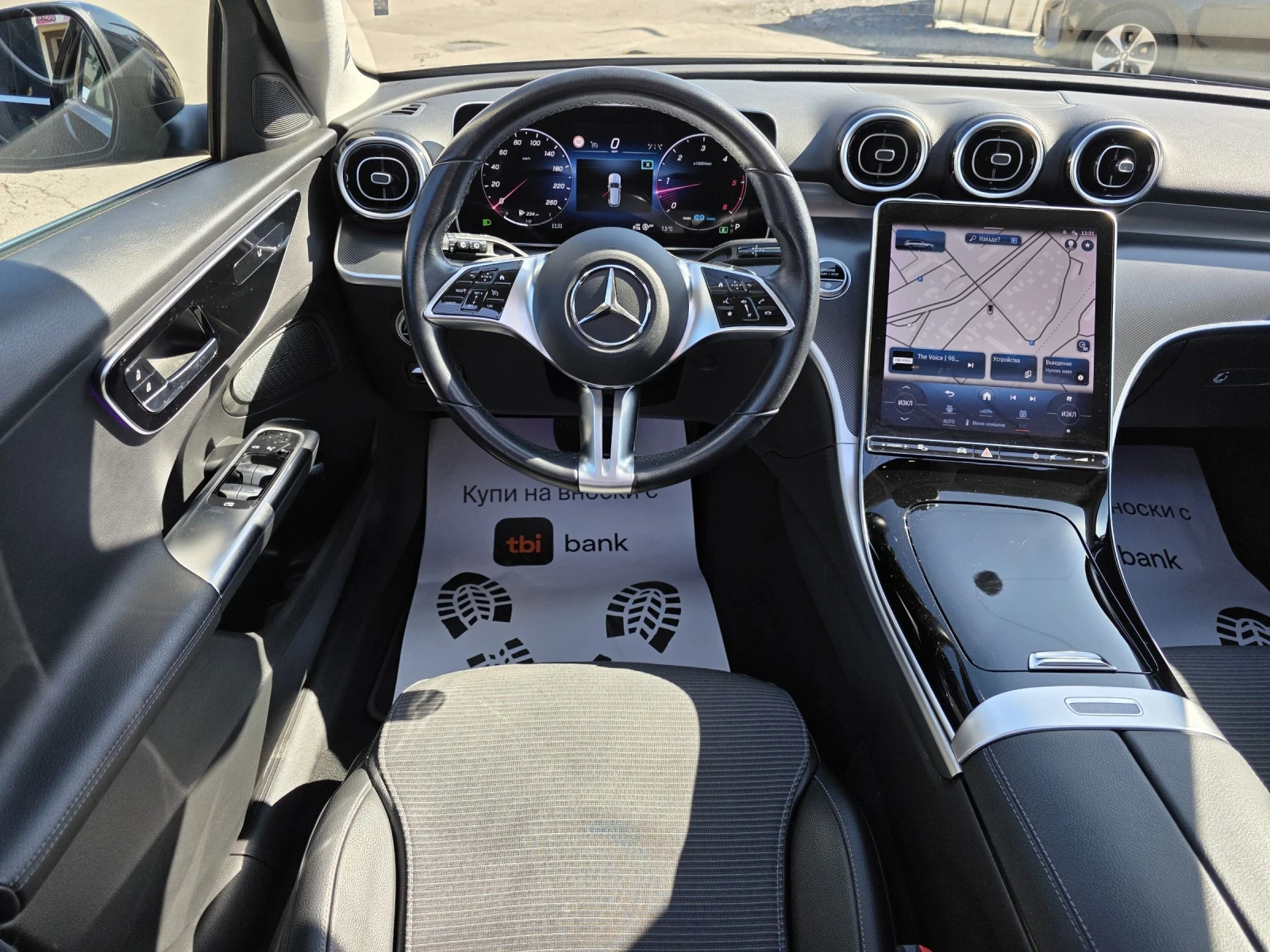 Mercedes-Benz C 220 CDI/MILD-HYBRID/LINE-ASSIST/, снимка 7 - Автомобили и джипове - 53770002