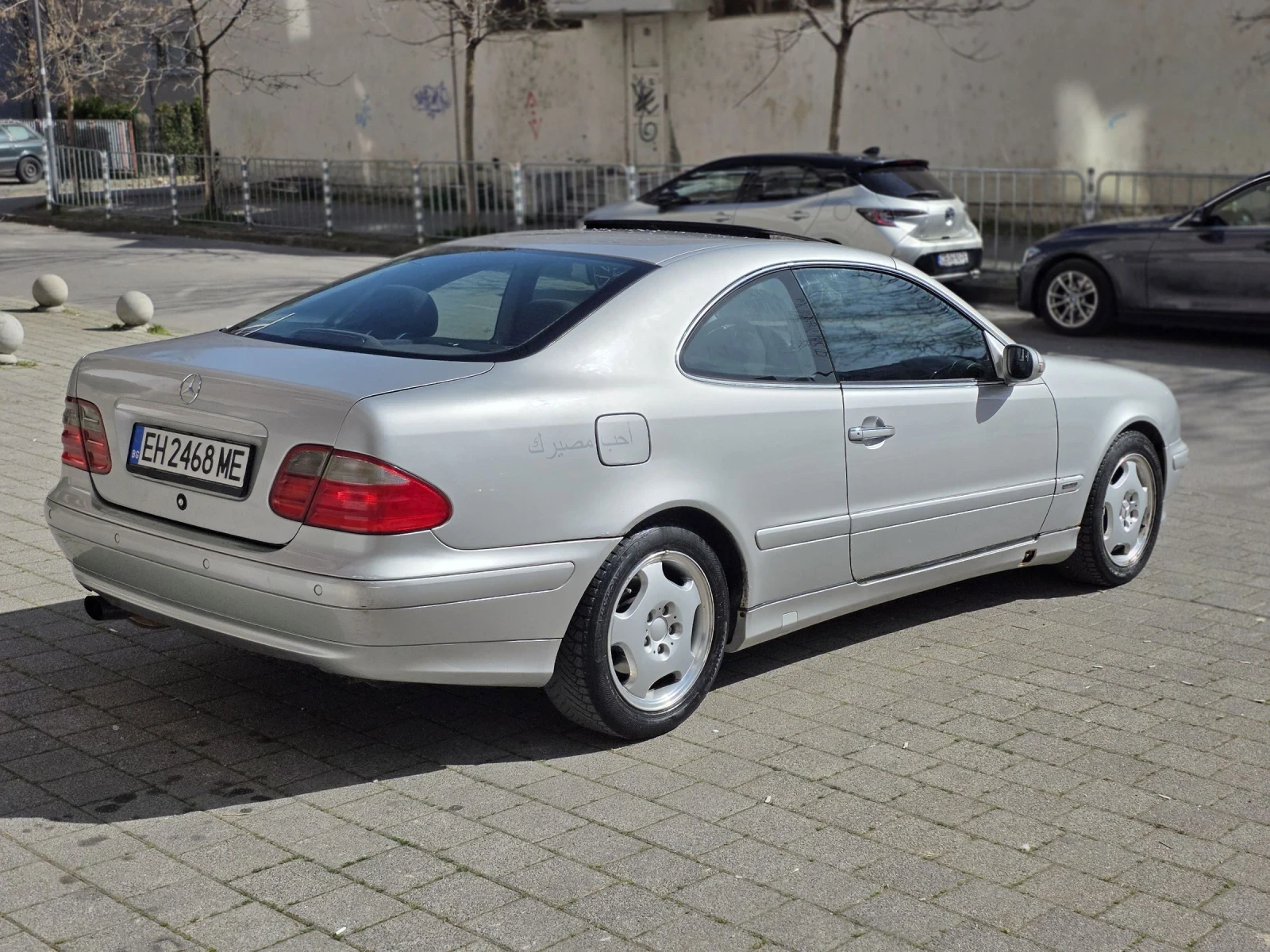 Mercedes-Benz CLK 230 KOMPRESSOR ГАЗ, снимка 4 - Автомобили и джипове - 53840039