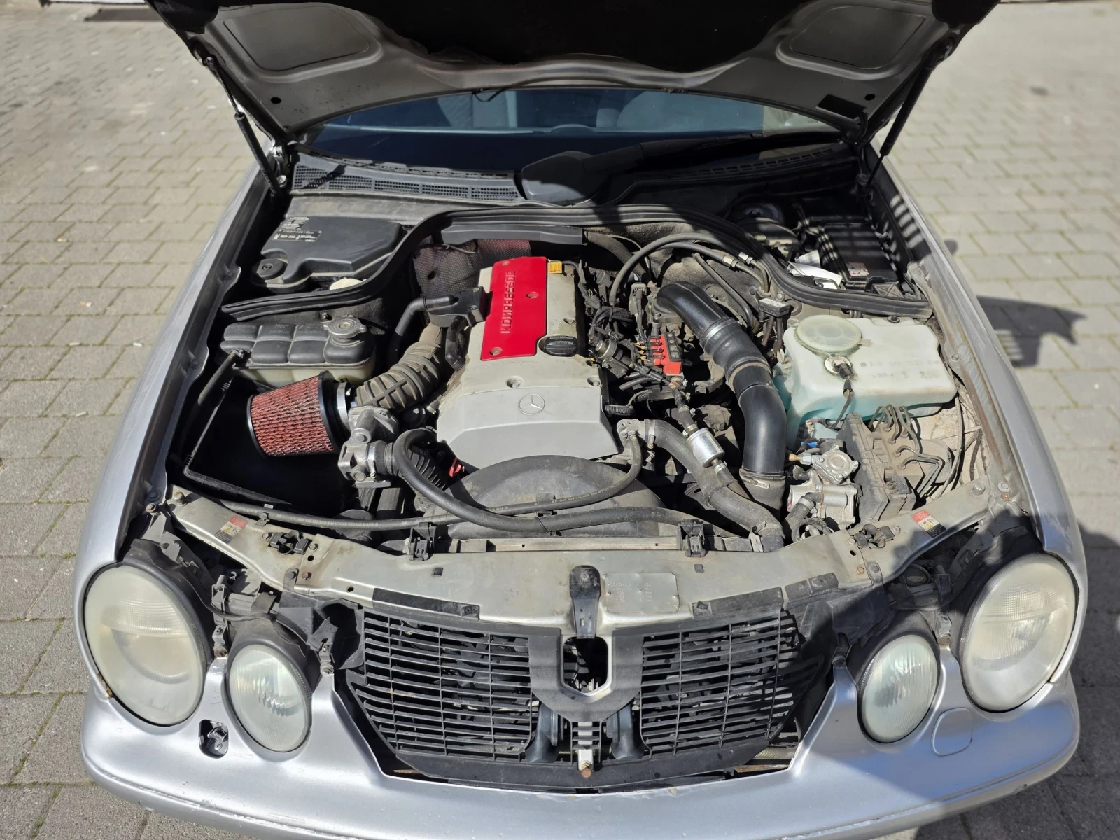 Mercedes-Benz CLK 230 KOMPRESSOR ГАЗ, снимка 14 - Автомобили и джипове - 53840039