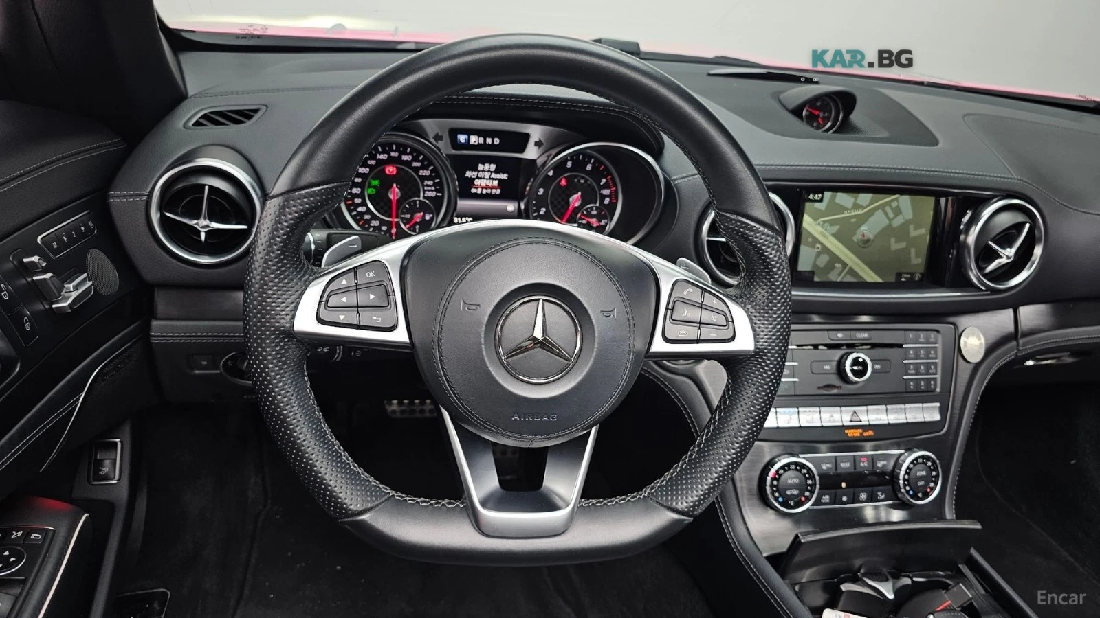 Mercedes-Benz SL 400* КОЖА* ОБДУХВ* НАВИ* КАМЕРА, снимка 11 - Автомобили и джипове - 55208394