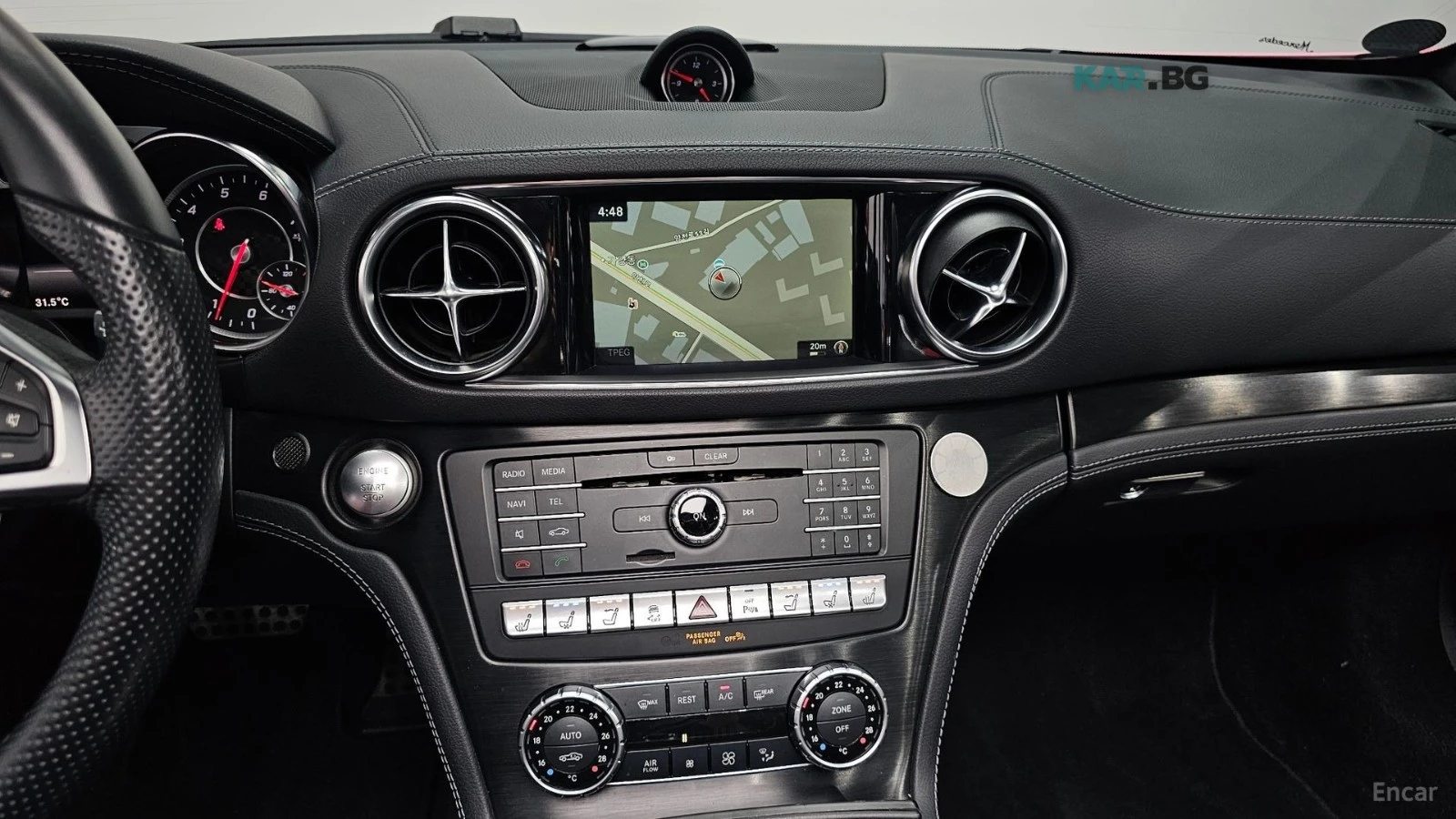 Mercedes-Benz SL 400* КОЖА* ОБДУХВ* НАВИ* КАМЕРА, снимка 12 - Автомобили и джипове - 55208394