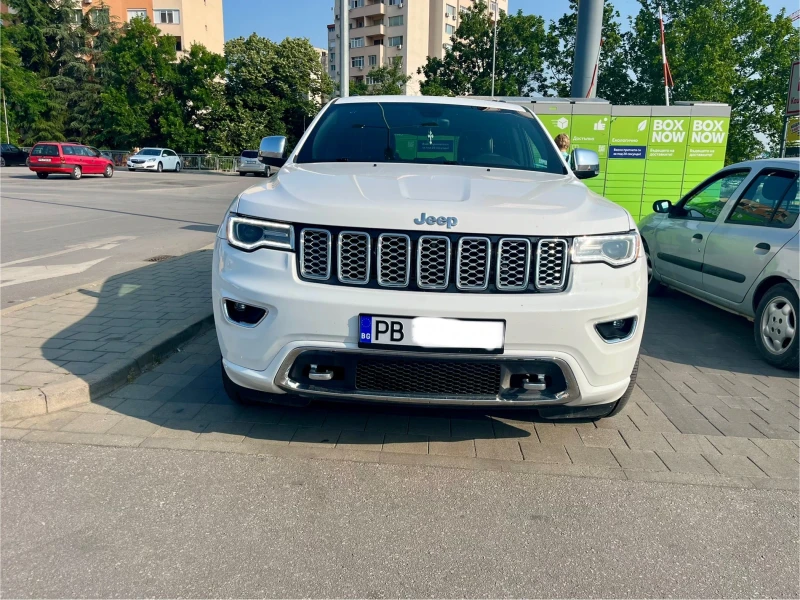 Jeep Grand cherokee 3.6L, OVERLAND, 4x4, 8ZF, Алкантара, снимка 3 - Автомобили и джипове - 51662069