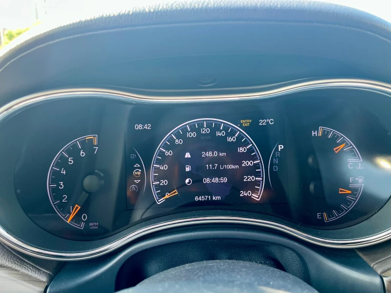 Jeep Grand cherokee 3.6L, OVERLAND, 4x4, 8ZF, Алкантара, снимка 10 - Автомобили и джипове - 51662069