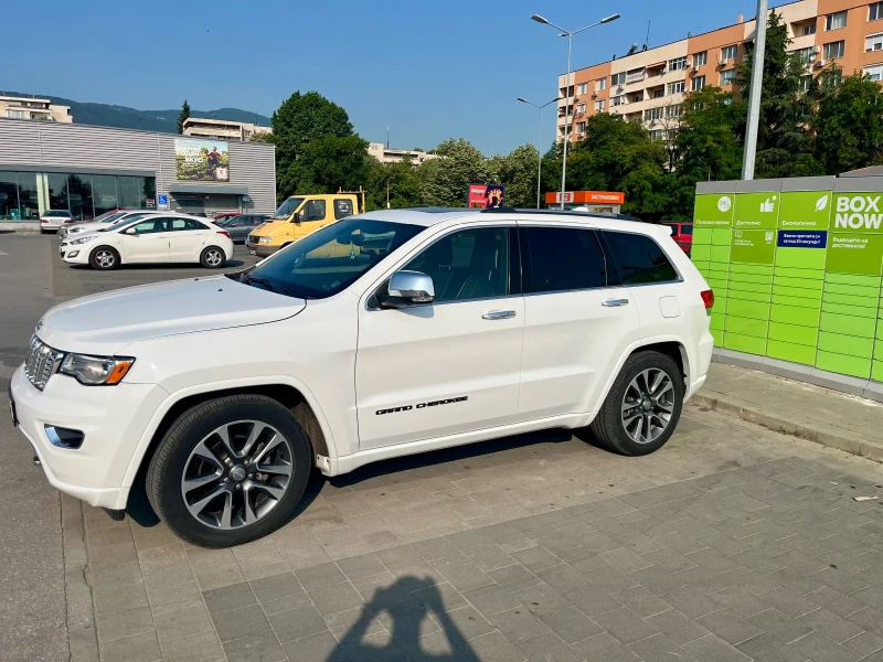 Jeep Grand cherokee 3.6L, OVERLAND, 4x4, 8ZF, Алкантара, снимка 5 - Автомобили и джипове - 51662069