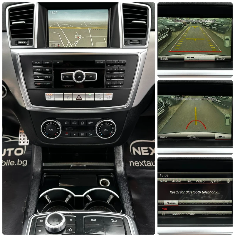 Mercedes-Benz ML 350 3.0D 190HP AMG LED INTELLIGENT НА ПРУЖИНИ, снимка 14 - Автомобили и джипове - 53392781