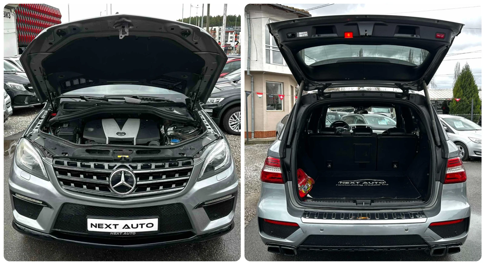 Mercedes-Benz ML 350 3.0D 190HP AMG LED INTELLIGENT �� ������� | Mobile.bg � ����������� 16