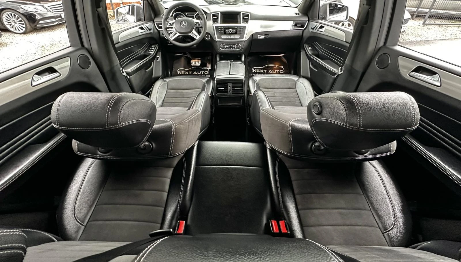 Mercedes-Benz ML 350 3.0D 190HP AMG LED INTELLIGENT НА ПРУЖИНИ - изображение 9