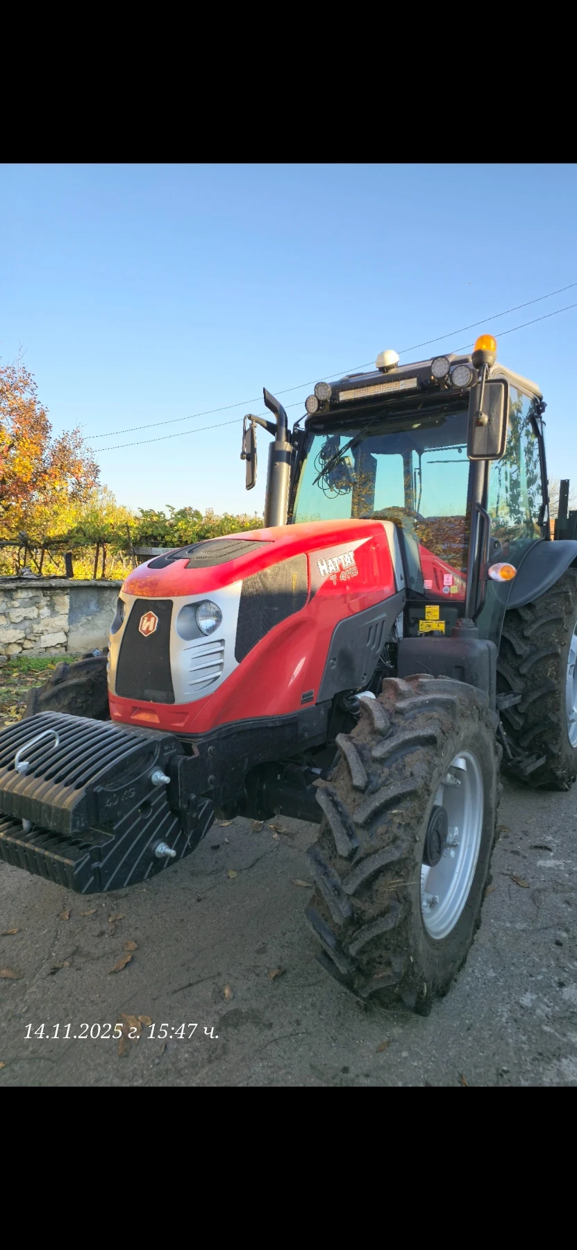 Трактор Hattat T4110, снимка 1