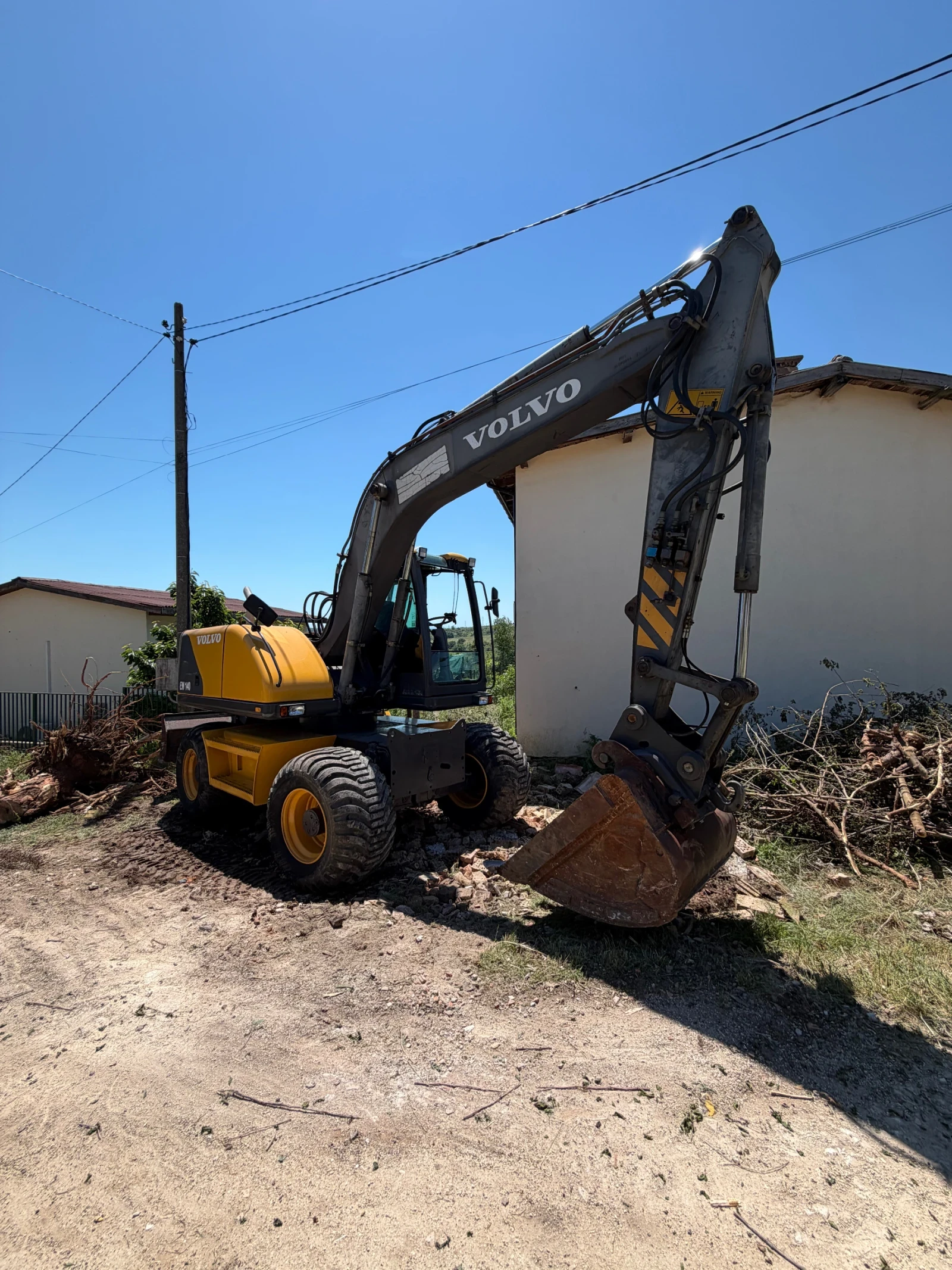 Багер Volvo Ew140, снимка 5 - Индустриална техника - 55888412