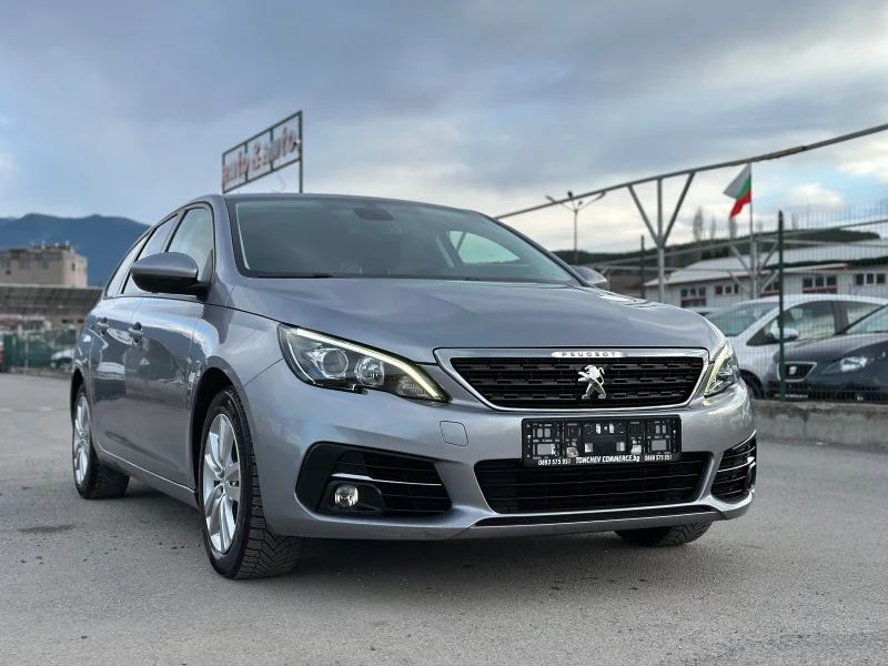 Peugeot 308 1.5-BLUEHDI-NAVI-LED-NEW FACE-ДИГИТАЛЕН КИЛОМЕТРАЖ, снимка 1 - Автомобили и джипове - 46356089