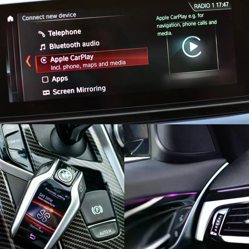 BMW 540 xDrive 320 к.с. LED Keyless VIRTUAL Обдухване, снимка 13 - Автомобили и джипове - 50366363