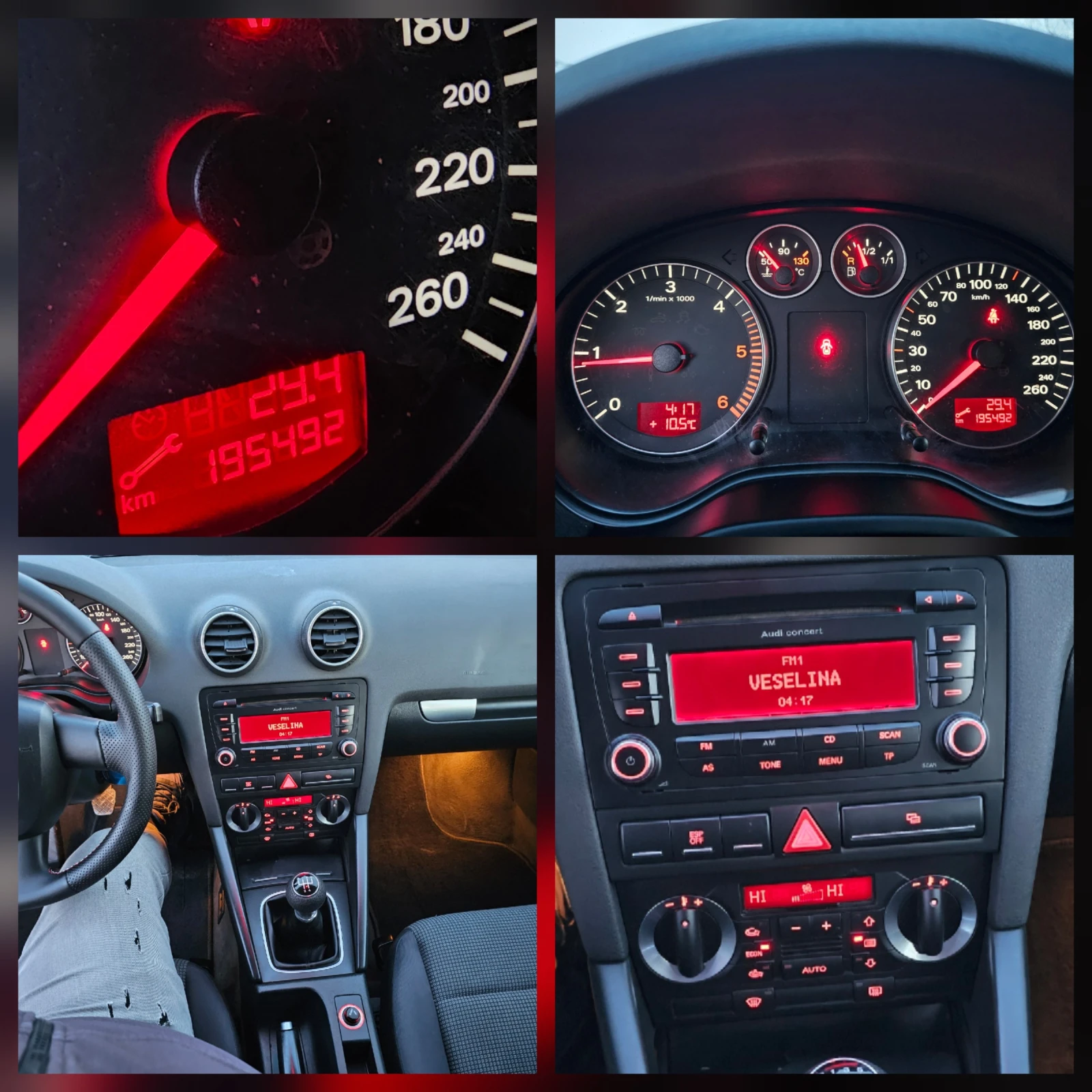Audi A3 1.9TDI 105kc Sport .195000 км, снимка 15 - Автомобили и джипове - 53841427