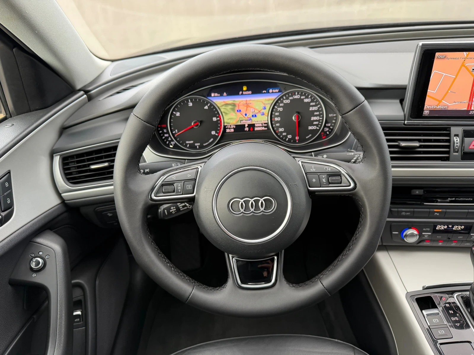 Audi A6 2.0TDI Quattro S-Line Facelift, снимка 10 - Автомобили и джипове - 54078610