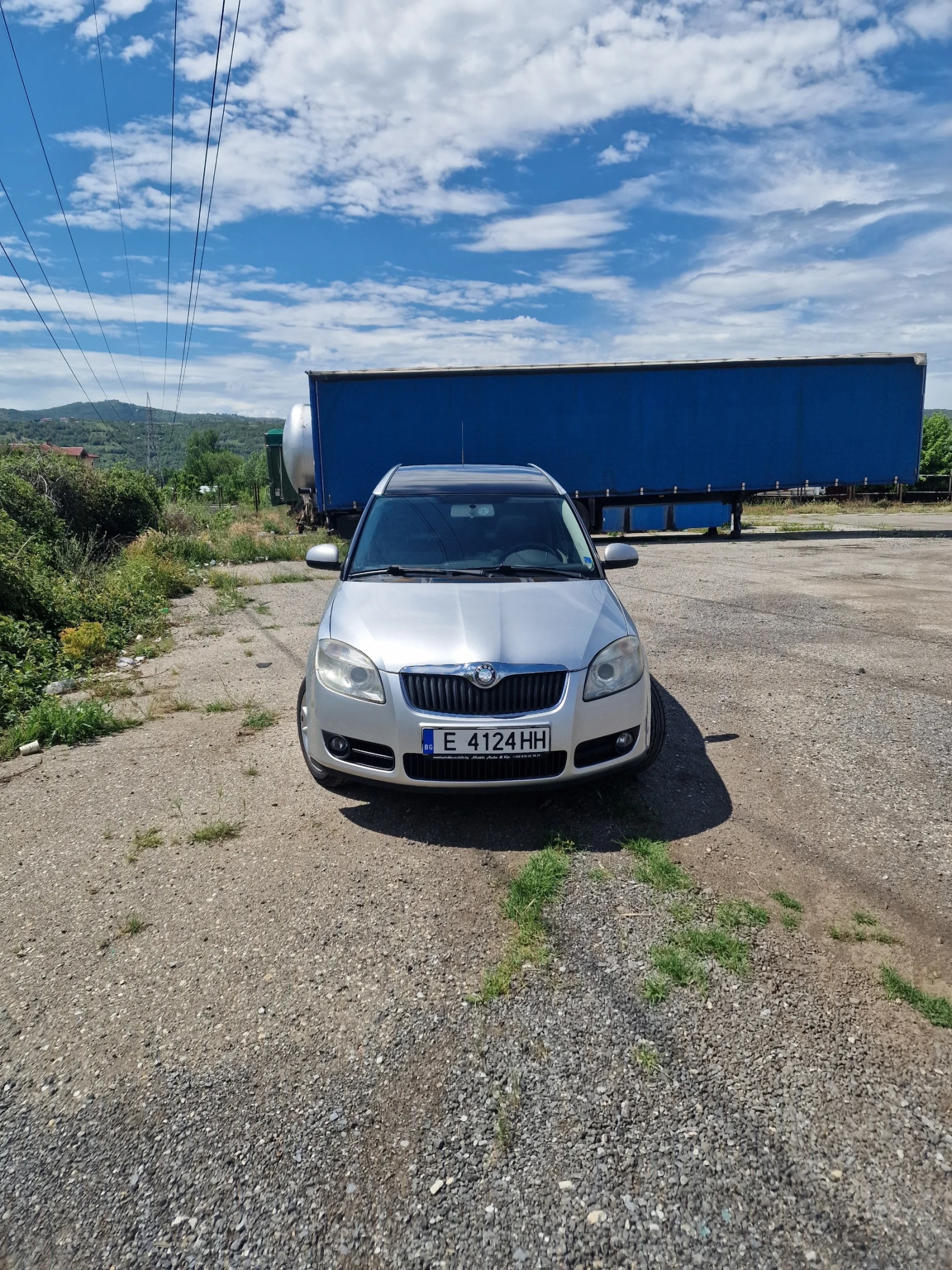Skoda Roomster 1.4 TDI Панорама, снимка 3 - Автомобили и джипове - 54662810