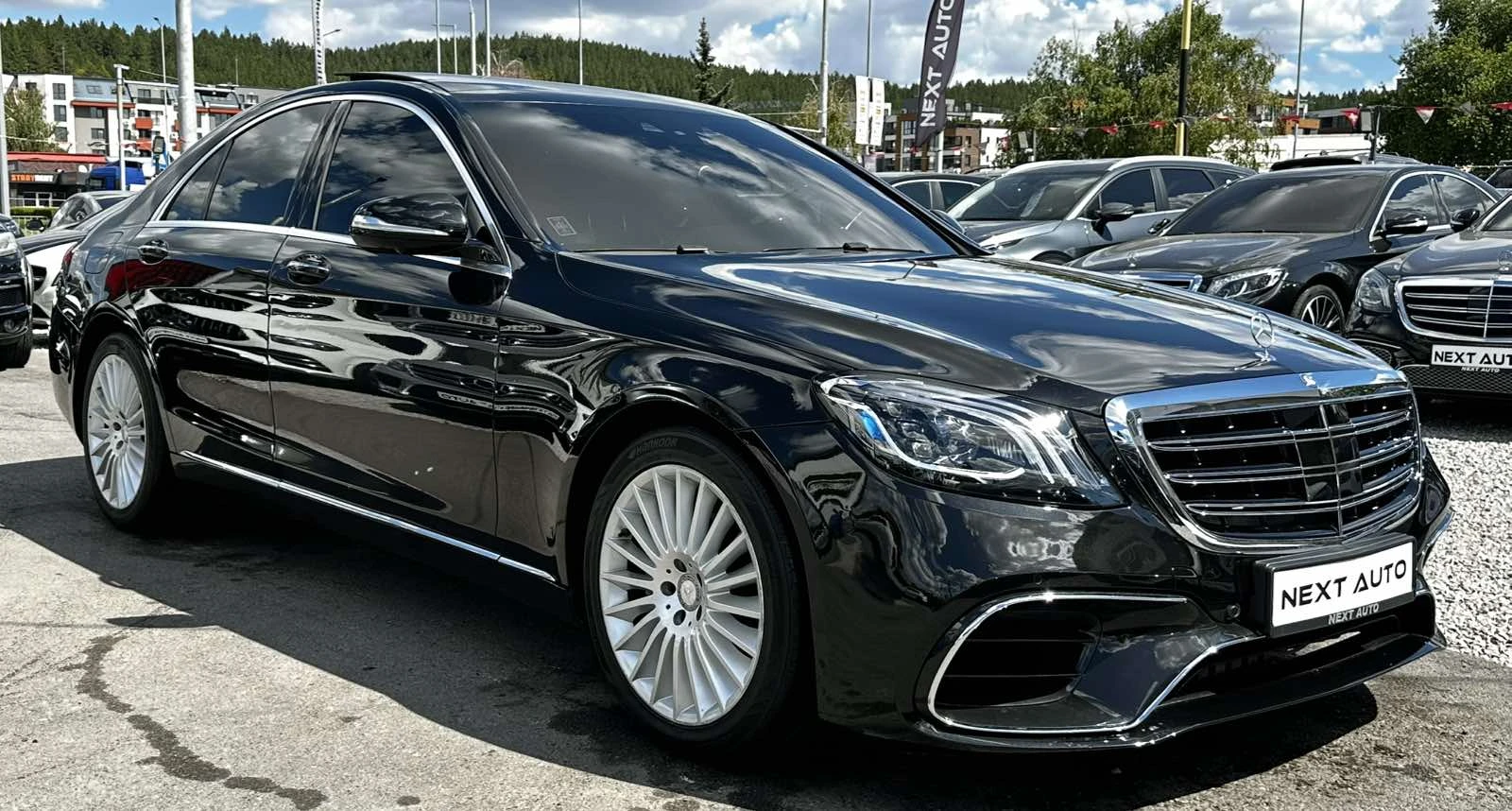 Mercedes-Benz S 350 D 258HP 4MATIC AMG PANO BURMESTER 360'CAM, снимка 3 - Автомобили и джипове - 55950863