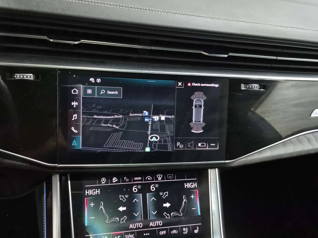 Audi Q8 Technik/ПАНОРАМА/ДИСТРОНИК/360/ОБДУХВАНЕ, снимка 11 - Автомобили и джипове - 54444895