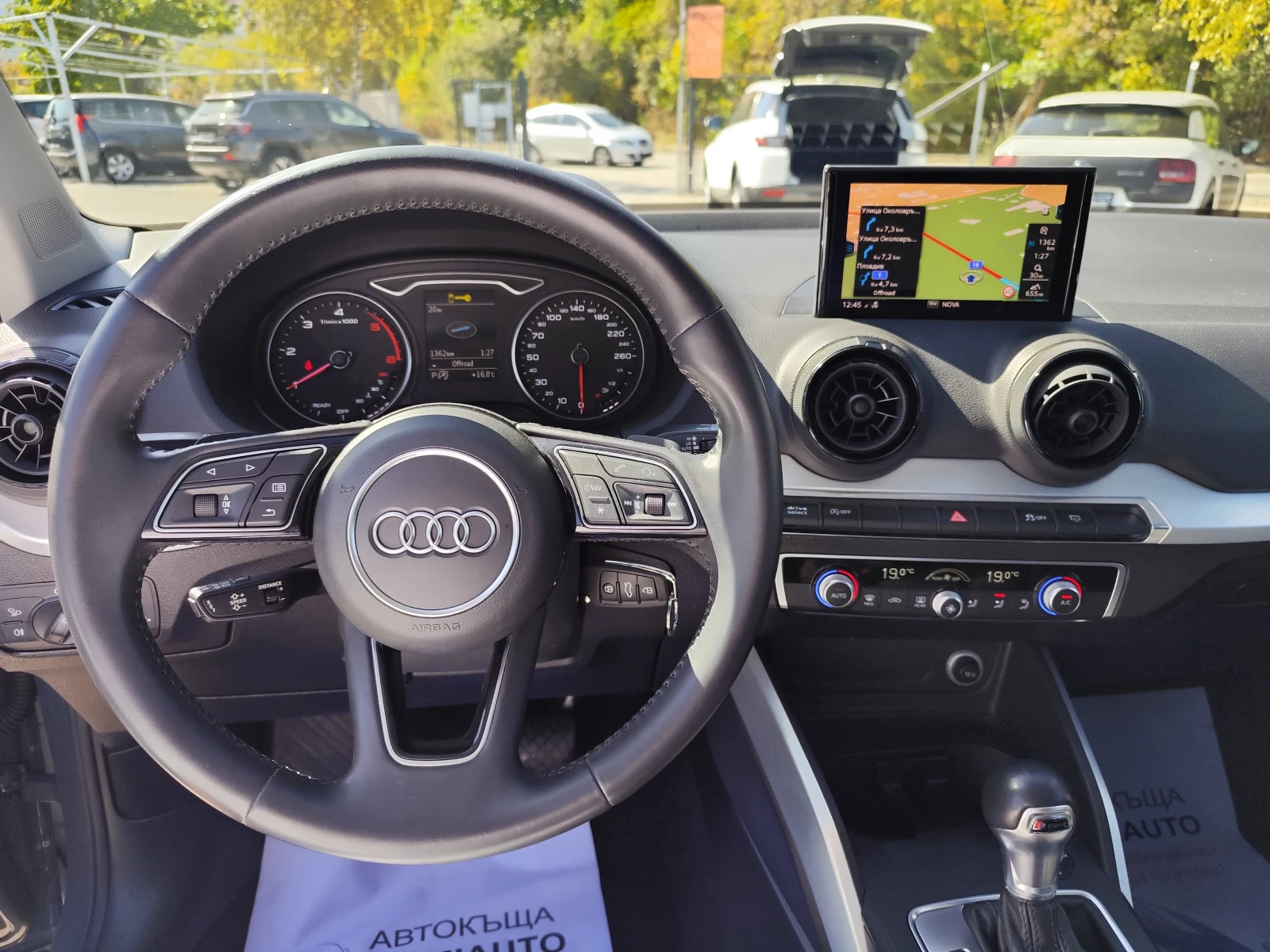 Audi Q2 30 1.6TDi/S-LINE EDITION/АВТОМАТИК/ NAVI/LED/XENON, снимка 9 - Автомобили и джипове - 56324925