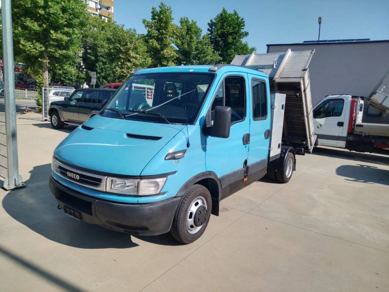 Iveco 35c13 7места  швейцарски, снимка 2 - Бусове и автобуси - 50830521
