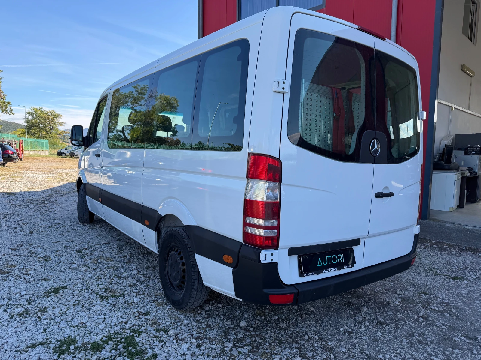 Mercedes-Benz Sprinter 313 9 места КЛИМА РАМПА 646мотор, снимка 6 - Бусове и автобуси - 56304537