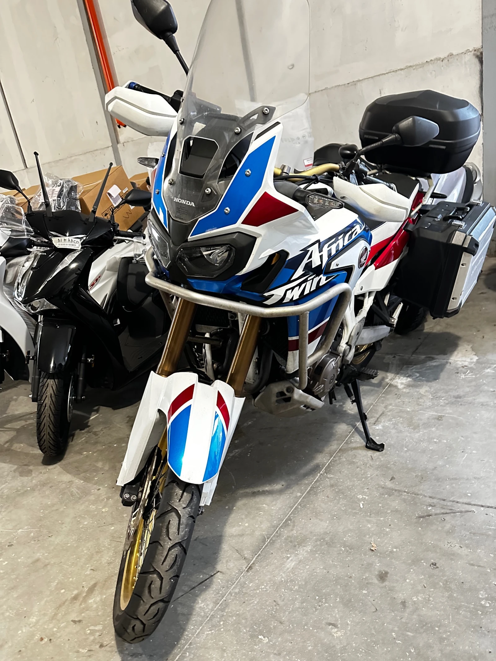 Honda Crf 1000L DCT Adventure Sports 07.2019г., снимка 14 - Мотоциклети и мототехника - 48911943