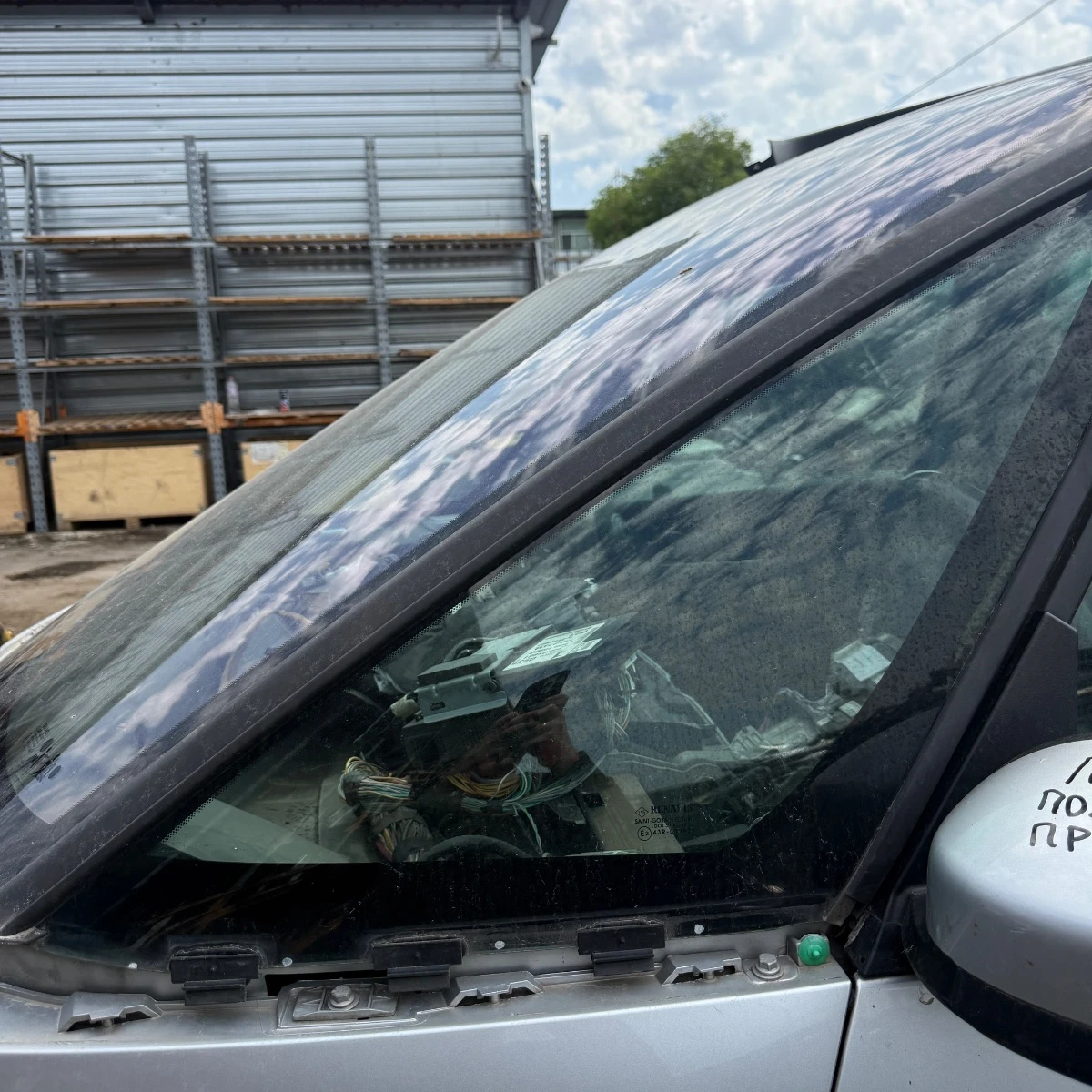 Преден ляв прозорец над калника за Renault Espace 20 turbo 247-247
