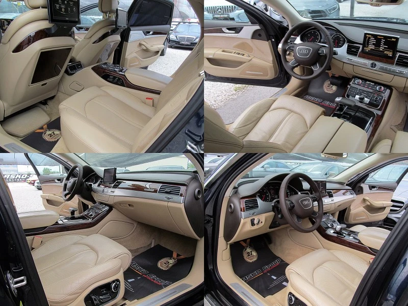 Audi A8 4.2/ FUL LED/LONG/2xTV/PANORAMA/СОБСТВЕН ЛИЗИНГ, снимка 13 - Автомобили и джипове - 46039565