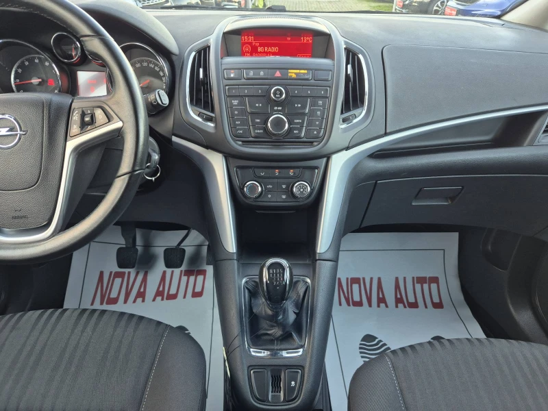 Opel Zafira 1.6i-150кс-МЕТАН-7 МЕСТА, снимка 10 - Автомобили и джипове - 52746946