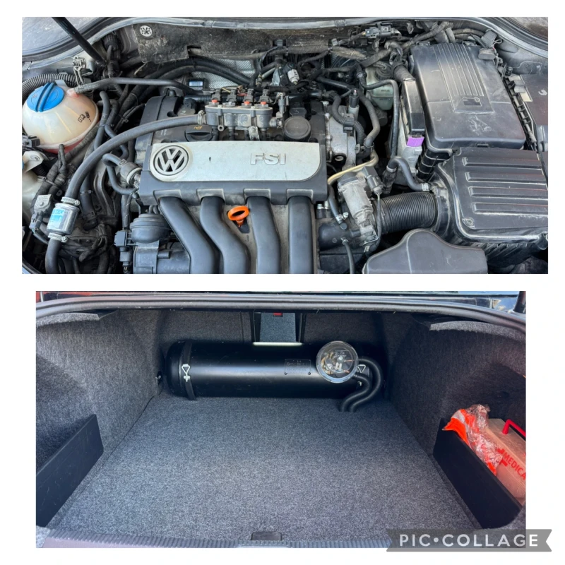 VW Passat 2.0ГазИнж.Navi.Leder.DSG, , H-Line Cruse - 6600 лв. - 53677849 | Car24.bg