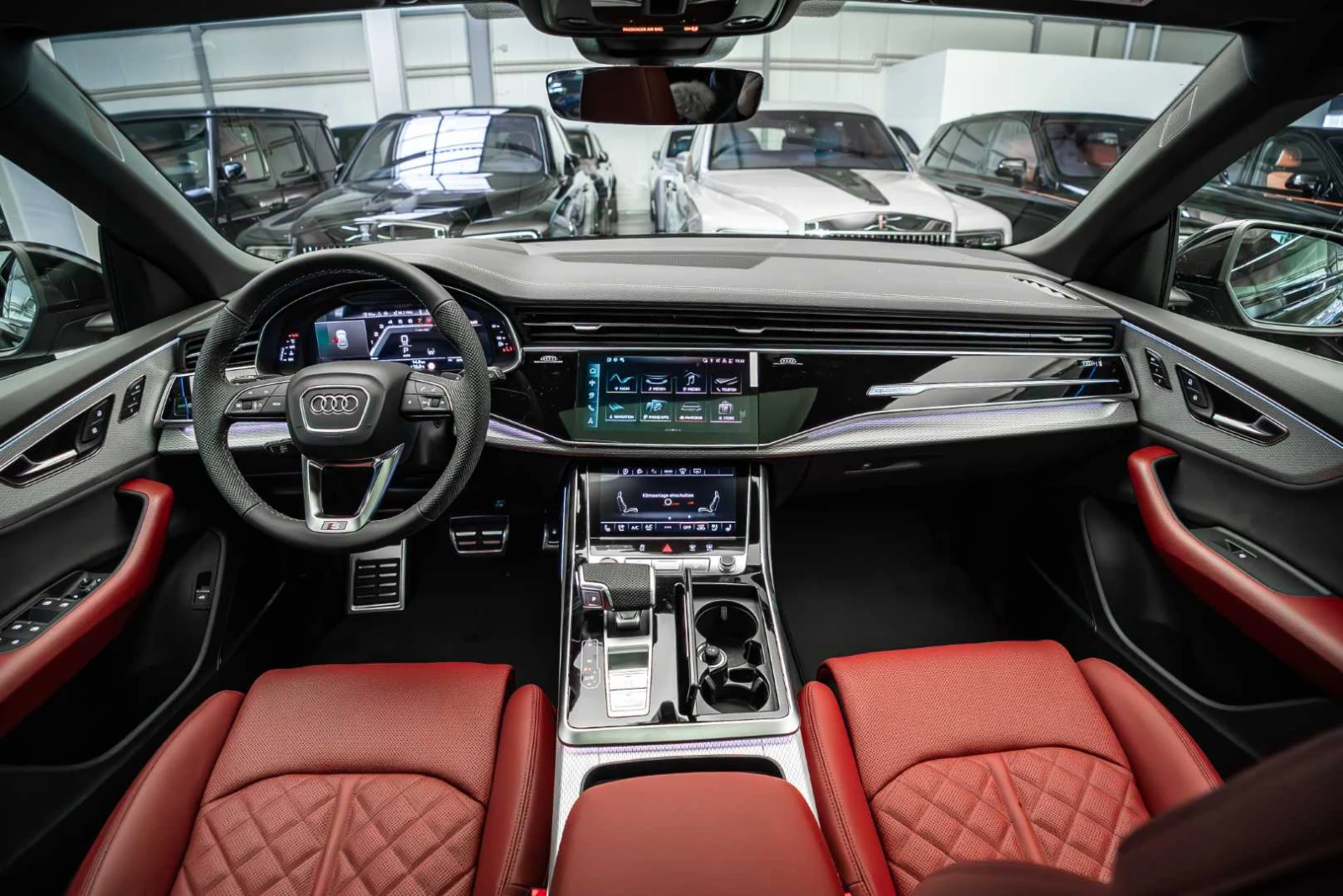 Audi SQ8 NEW!!!* RS* HD MATRIX LIGHTS* PANO* 360*  | Mobile.bg � ����������� 8