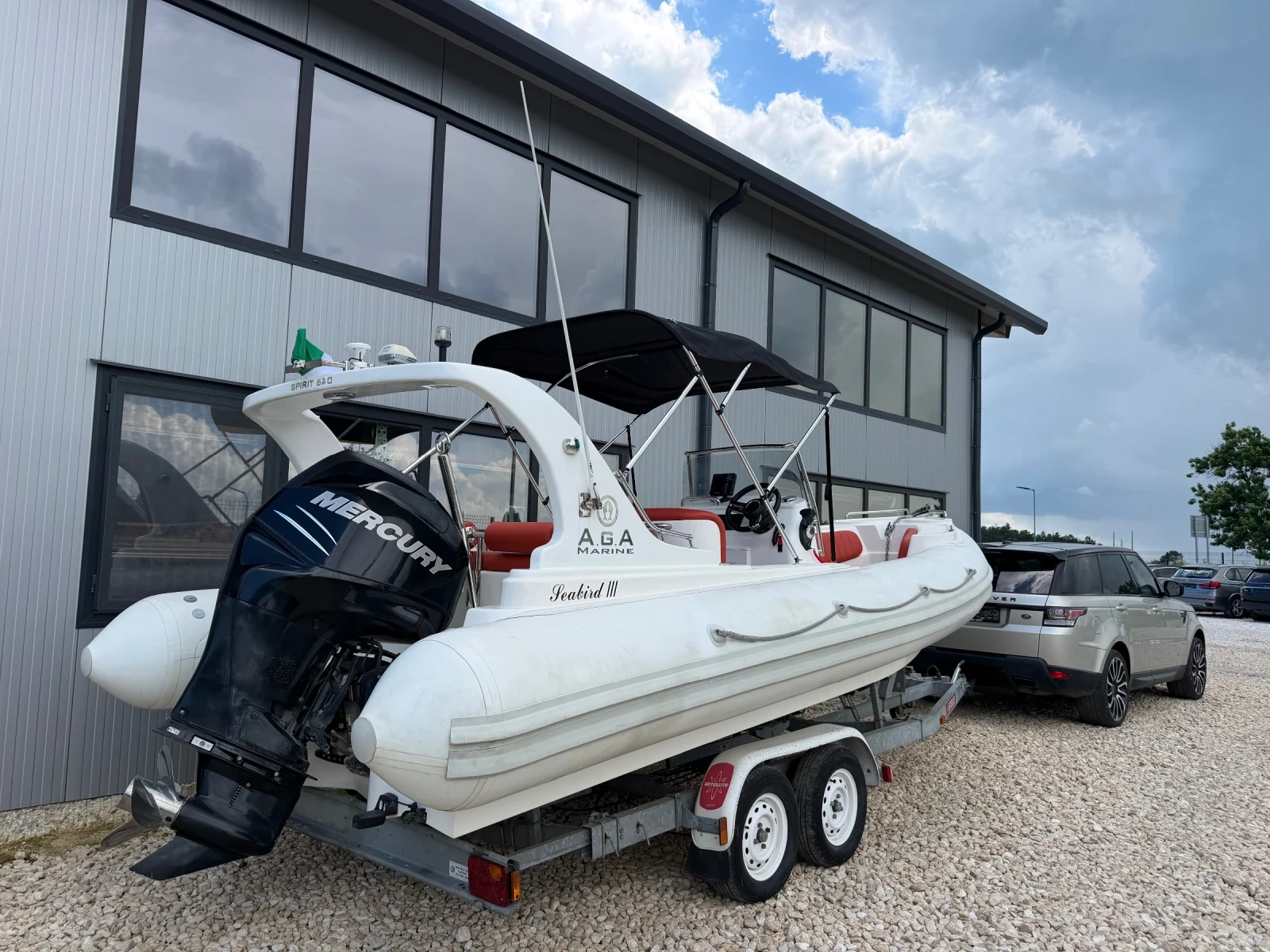Надуваема лодка A.G.A. Marine 640 Spirit 200 k.c Mercury , снимка 6 - Воден транспорт - 54974094
