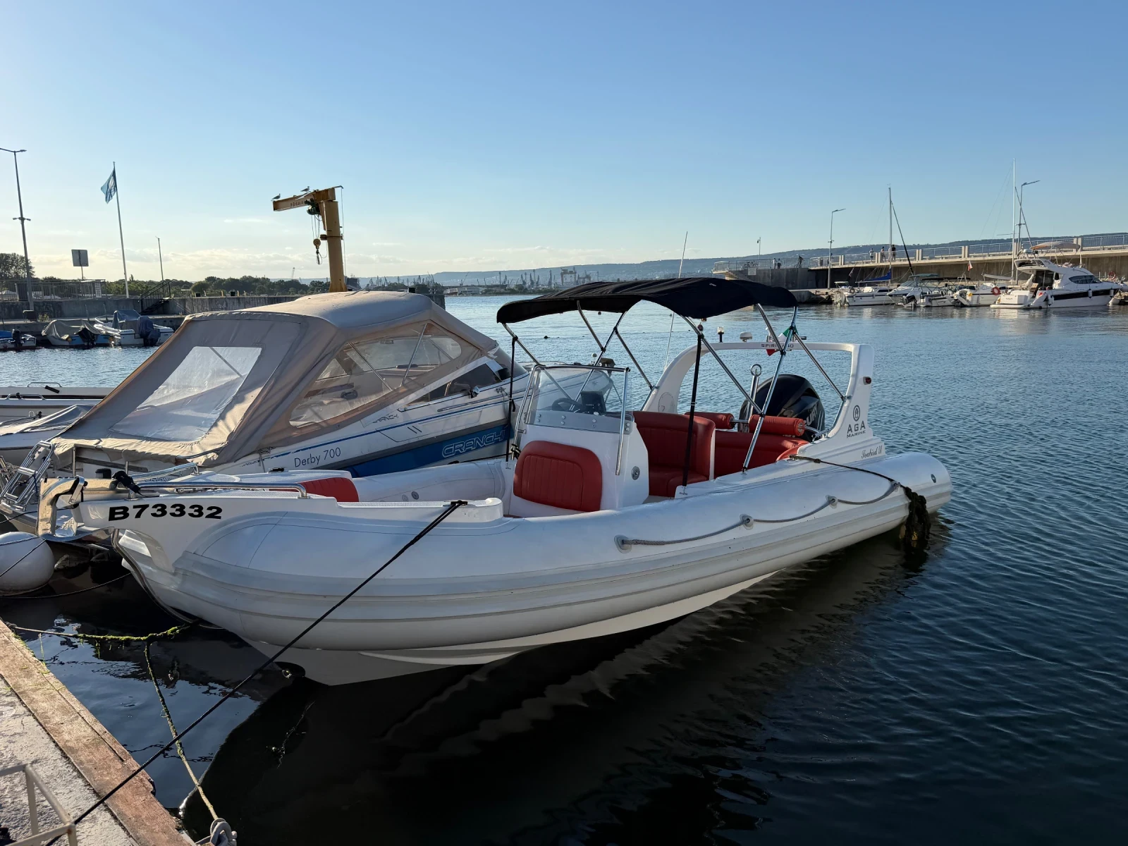 Надуваема лодка A.G.A. Marine 640 Spirit 200 k.c Mercury 