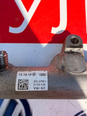 Горивна рейка/рейл с датчици VW AUDI SKODA SEAT 1.6TDI 105HP R03L125, снимка 2