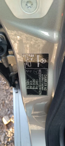 Mercedes-Benz C 180 1.6 CGI benzin evro6B, снимка 16