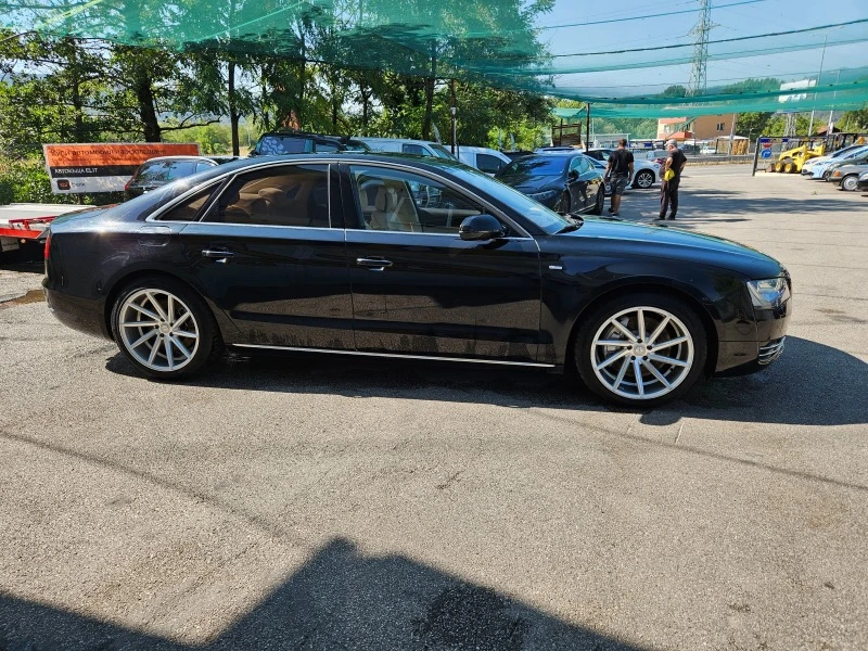 Audi A8 4.2TDI-ОБДУХВАНЕ+ ПОДРЕВ+ МАСАЖ, снимка 5 - Автомобили и джипове - 46776594