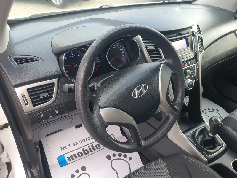 Hyundai I30 1.6CRDI 110K.C EURO6, снимка 14 - Автомобили и джипове - 49315484