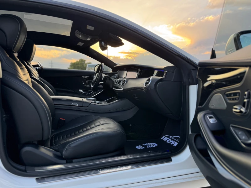 Mercedes-Benz S 500 Coupe= 4Matic= 63 AMG= Edition1= HUD= 360* Камера=, снимка 11 - Автомобили и джипове - 51378066