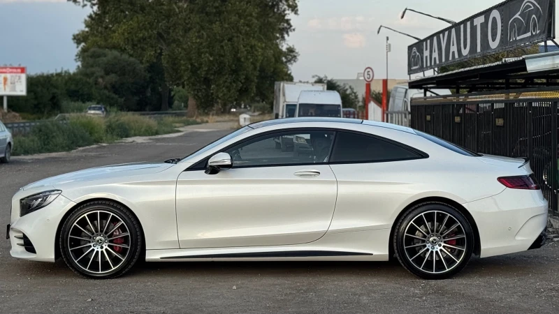 Mercedes-Benz S 500 Coupe= 4Matic= 63 AMG= Edition1= HUD= 360* Камера=, снимка 8 - Автомобили и джипове - 51378066
