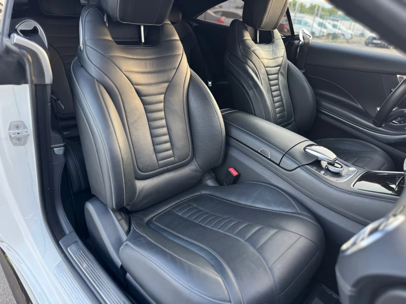 Mercedes-Benz S 500 Coupe= 4Matic= 63 AMG= Edition1= HUD= 360* Камера=, снимка 12 - Автомобили и джипове - 51378066