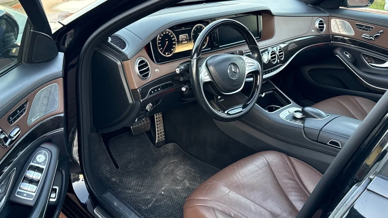 Mercedes-Benz S 500 LONG БИЗНЕС КЛАС 4-MATIC, снимка 10 - Автомобили и джипове - 52891108