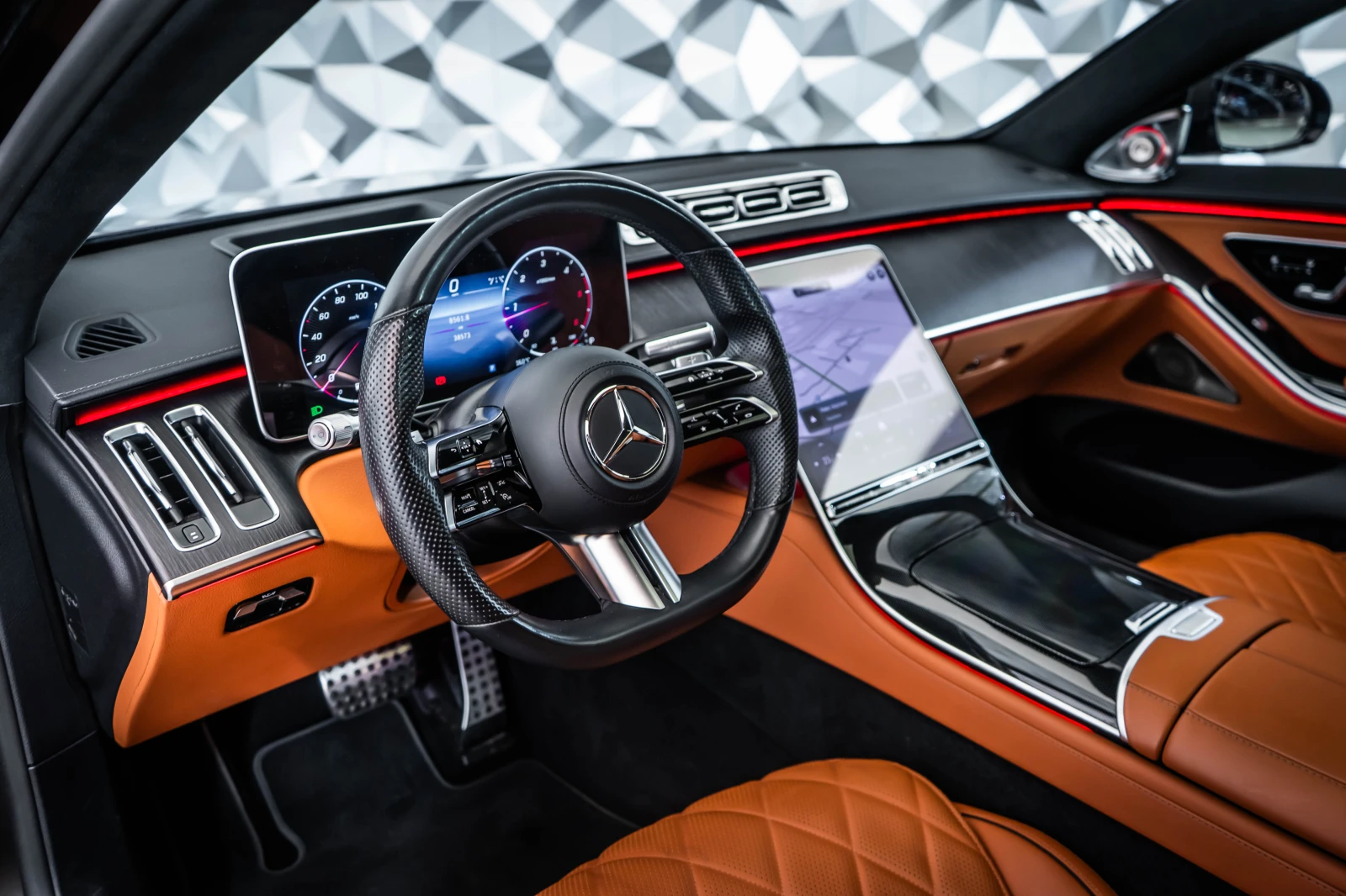 Mercedes-Benz S 400 d 4M Brabus Optic* AMG* Night* Pano* Burm - изображение 8