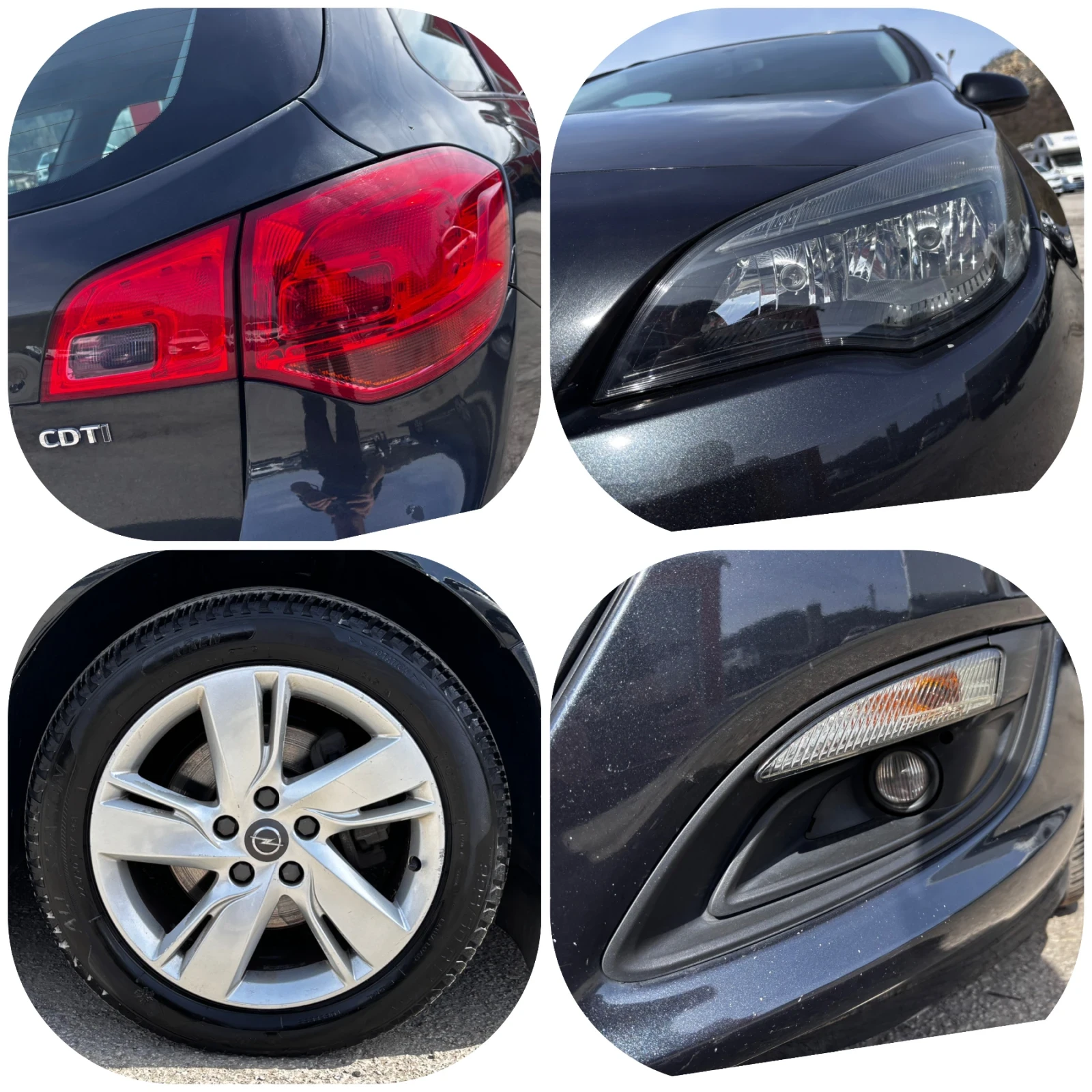 Opel Astra 1.7CDTI ВЪНШНИ ЗАБЕЛЕЖКИ, снимка 14 - Автомобили и джипове - 53759438