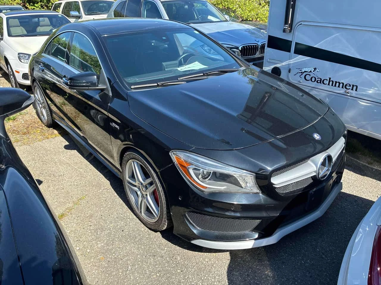 Mercedes-Benz CLA 45 AMG ПОДГРЕВ/ПАМЕТ/ПАНОРАМА/CARFAX/ФИНАНСИРАНЕ