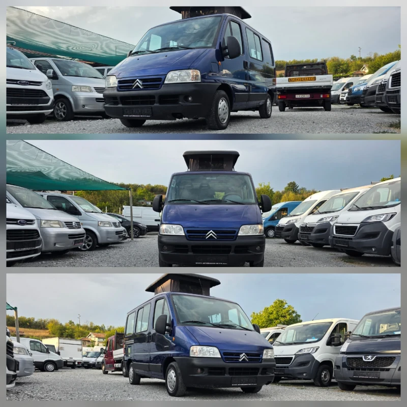 Citroen Jumper 2.8HDI КЕМПЕР КЛИМАТИК, снимка 5 - Бусове и автобуси - 51554388