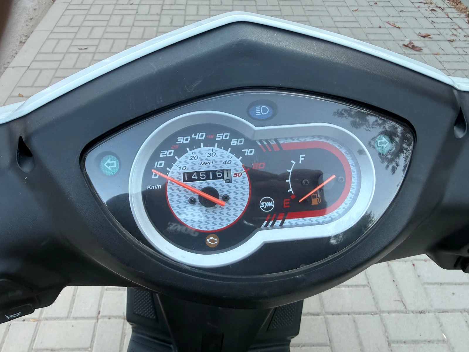 Sym Orbit 49cc/4T/10.2021г/EURO 5, снимка 10 - Мотоциклети и мототехника - 56362982