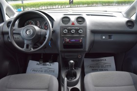 VW Caddy 2.0i= ECOFUEL= EURO5B= 5места= ПЕРФЕКТНО!!!, снимка 10