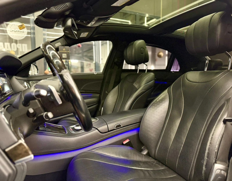 Mercedes-Benz S 550 L* AMG* Burm* Pano* Лизинг* , снимка 8 - Автомобили и джипове - 52736855