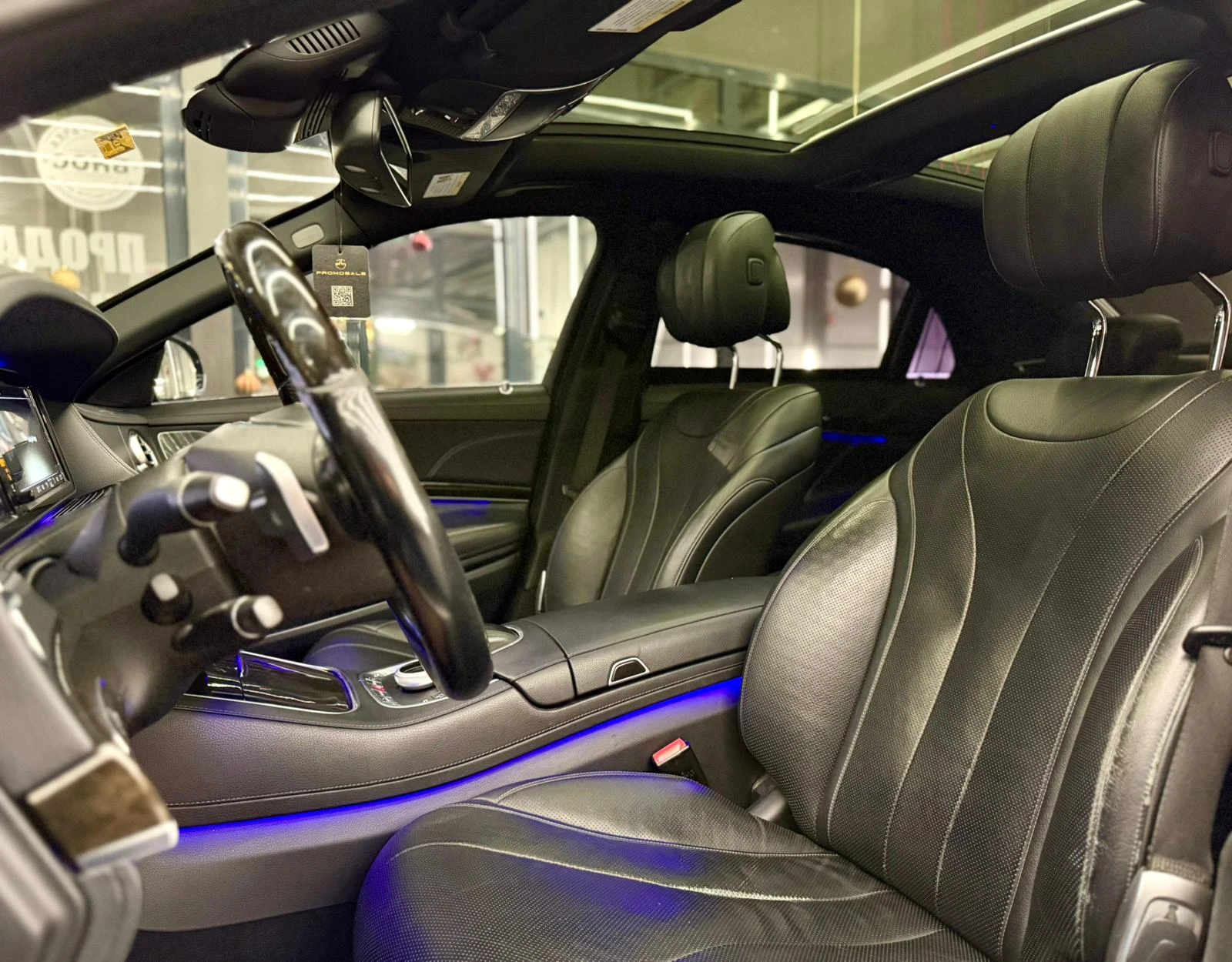 Mercedes-Benz S 550 L* AMG* Burm* Pano* Лизинг*  - изображение 8