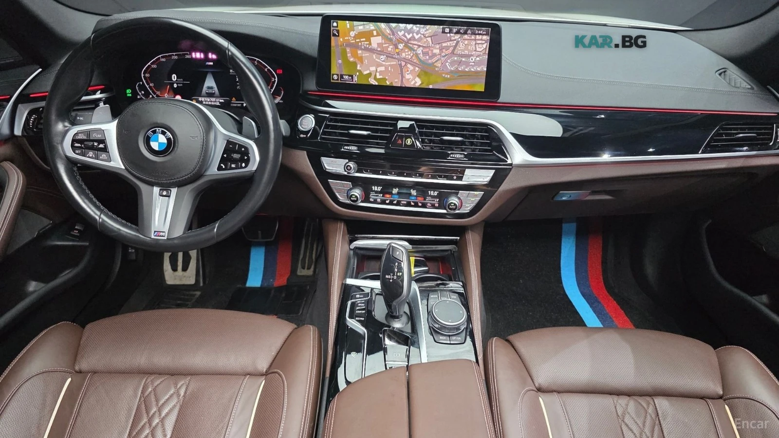 BMW 530 XDRIVE* MSPORT* HARMAN* DISTRONIC* ОБДУХ* 360* HUD, снимка 5 - Автомобили и джипове - 55990534